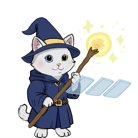UI/UX wizard cat - Crafting user interfaces