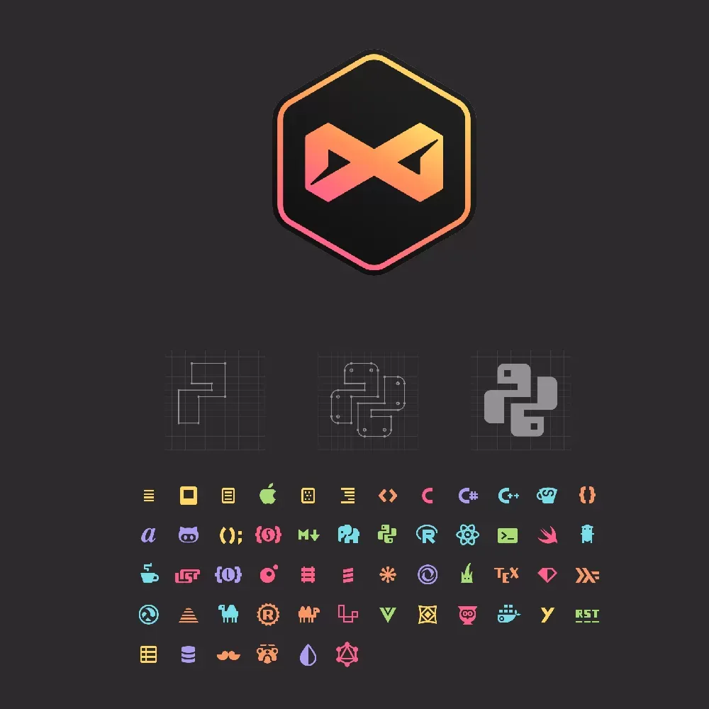 Monokai Pro Professional Theme and Icon Pack