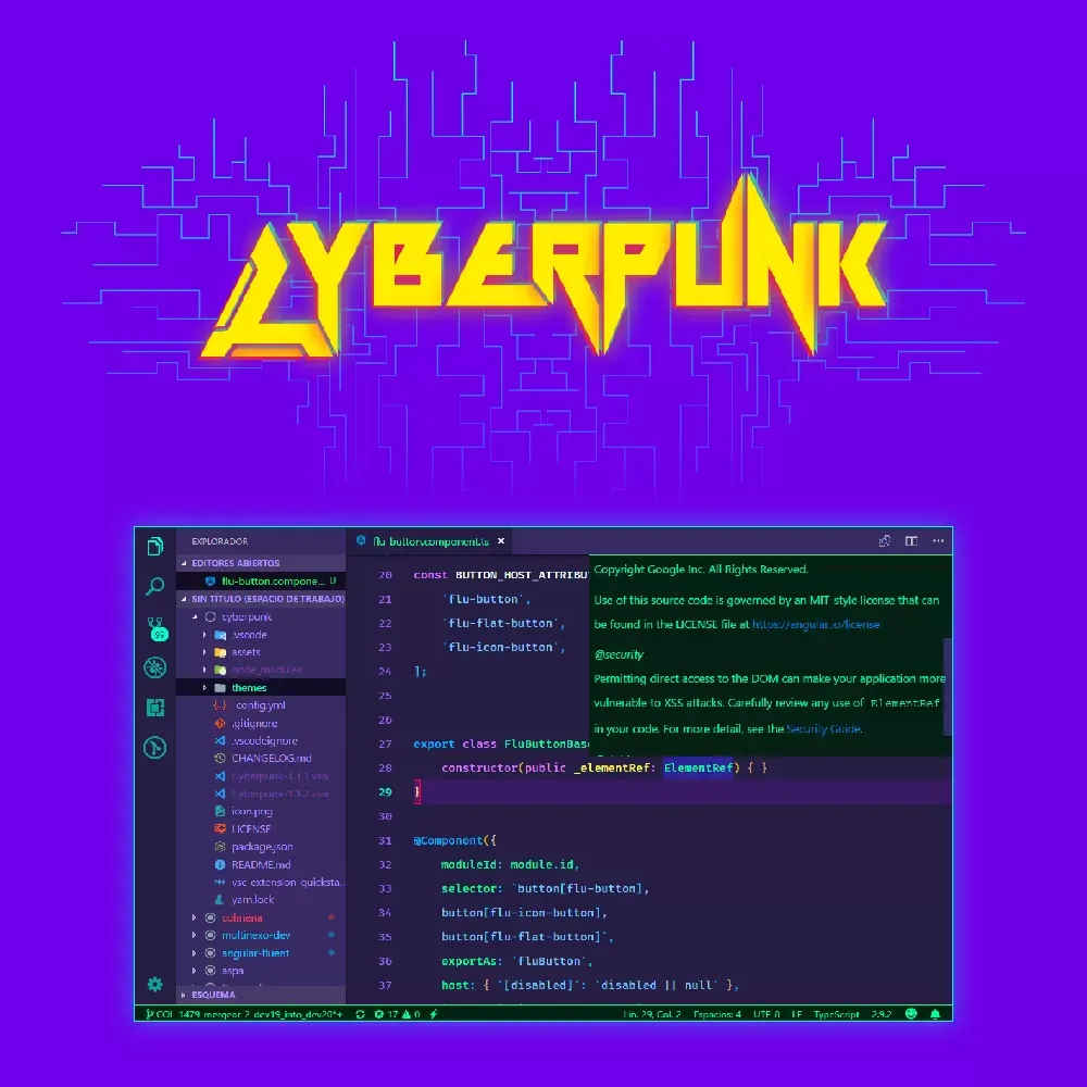 Cyberpunk Theme
