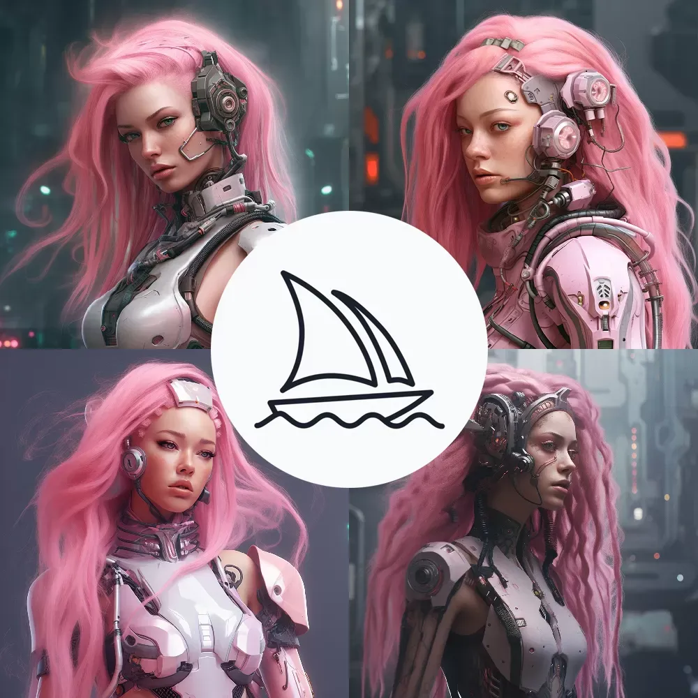 Midjourney AI image generation tool