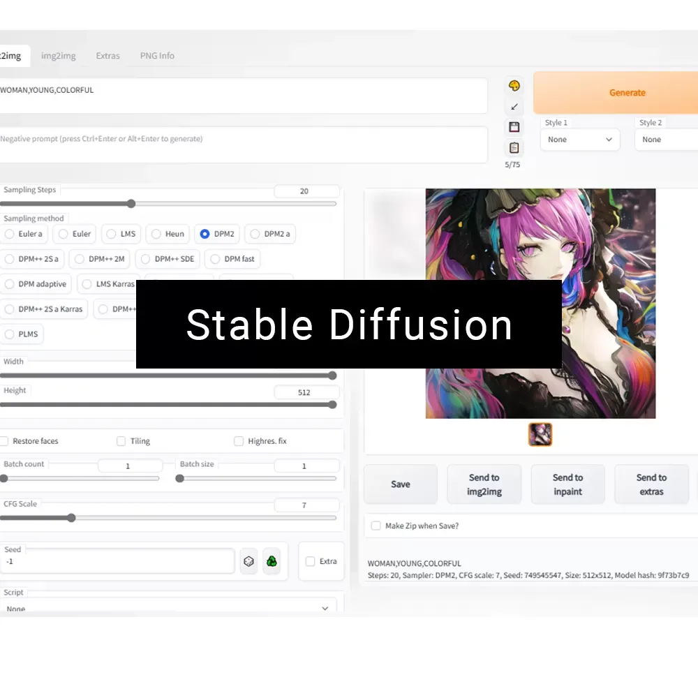 Stable Diffusion open-source AI drawing