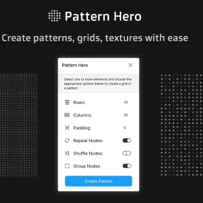 Pattern Hero Grid Background Tool