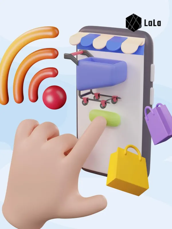 LALA SHOP - Lifestyle & Travel Web Design Project