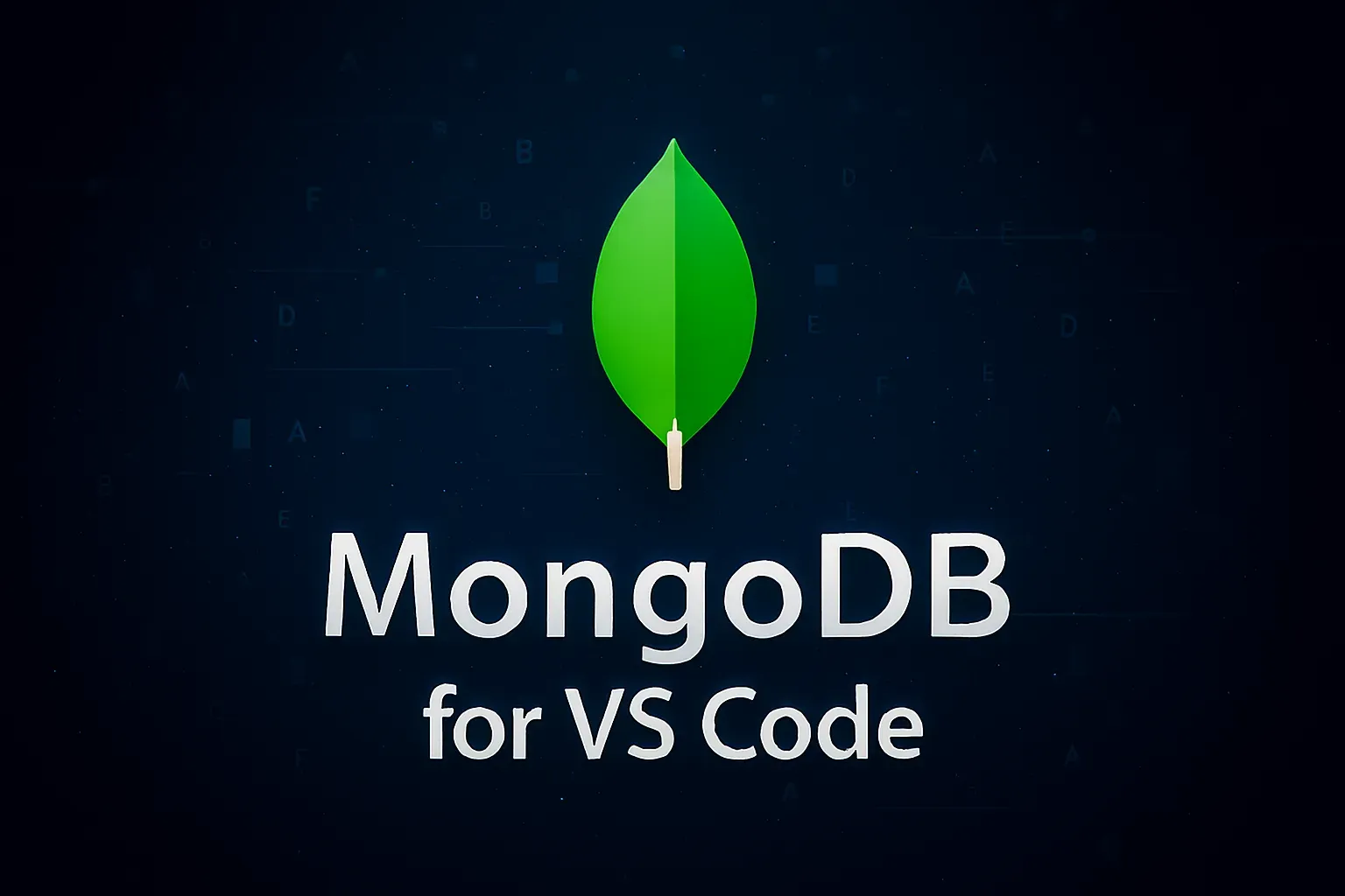 MongoDB VSCode Tool
